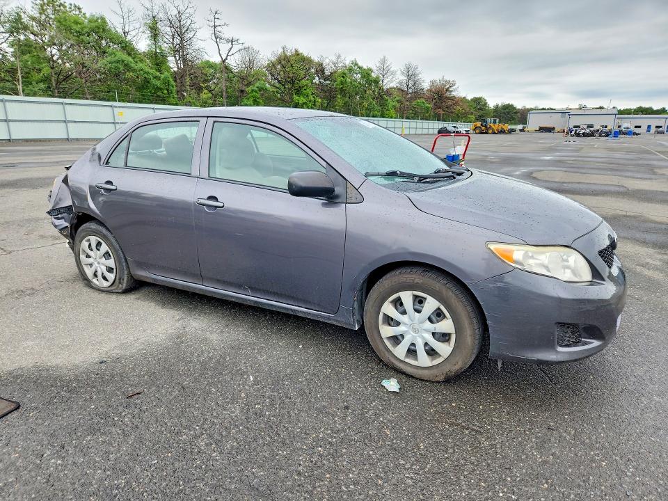 2009 Toyota Corolla VIN JTDBL40E99J053791 COPART salvage auction — REAR END, Ny - Mv-907A Salvage Certificate, sold $625 on 2026-07-20 (photo 4)