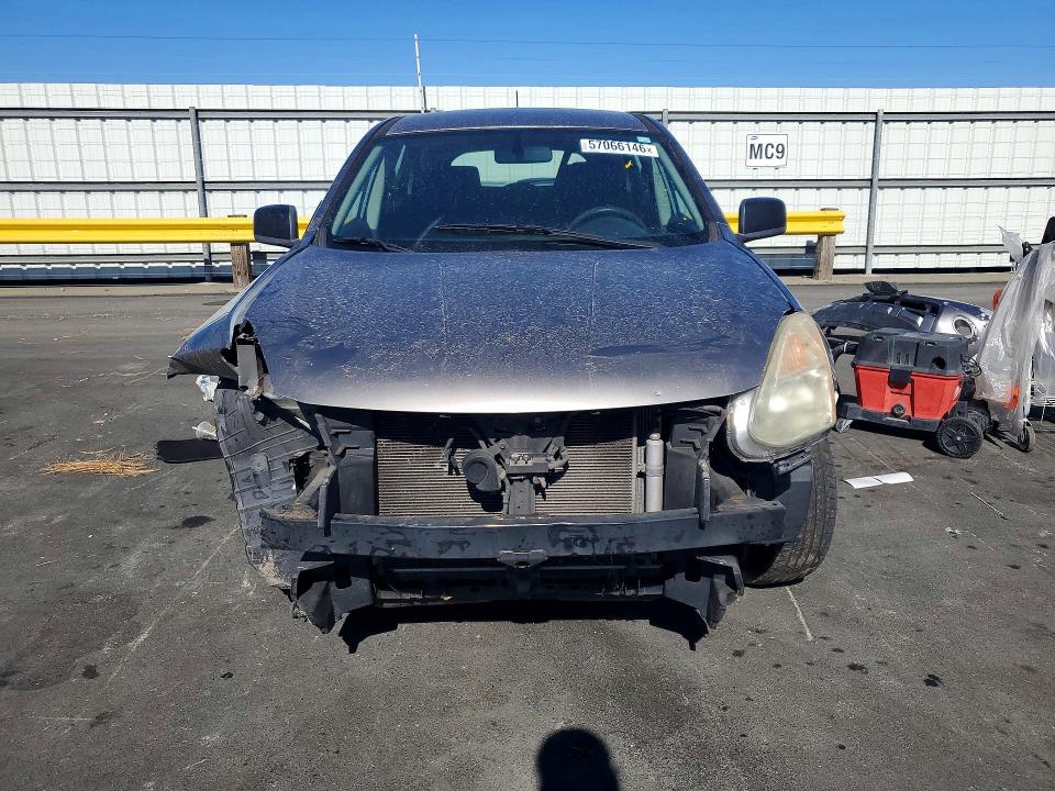 2009 Nissan Rogue VIN JN8AS58TX9W325182 COPART salvage auction — FRONT END, CA - SALVAGE CERTIFICATE, sold $275 on 2026-07-27 (photo 5)