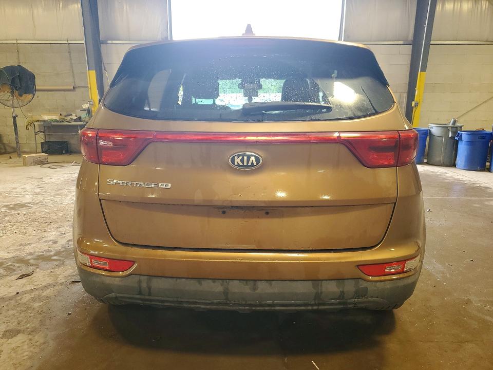 2017 Kia Sportage VIN KNDPM3ACXH7104401 COPART salvage auction — FRONT END, WV - CERTIFICATE OF TITLE, sold $2,000 on 2026-07-23 (photo 6)