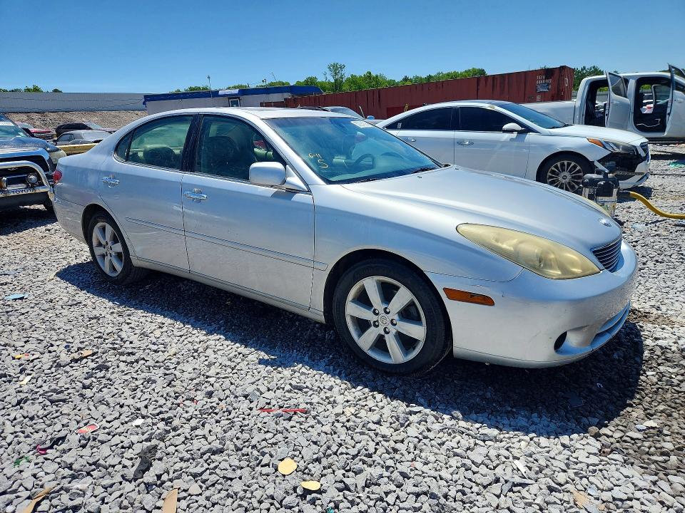 2005 Lexus Es330 VIN JTHBA30G555096432 COPART salvage auction — FRONT END, Al - Cert Of Title-Salvage Title, sold $825 on 2026-07-28 (photo 4)