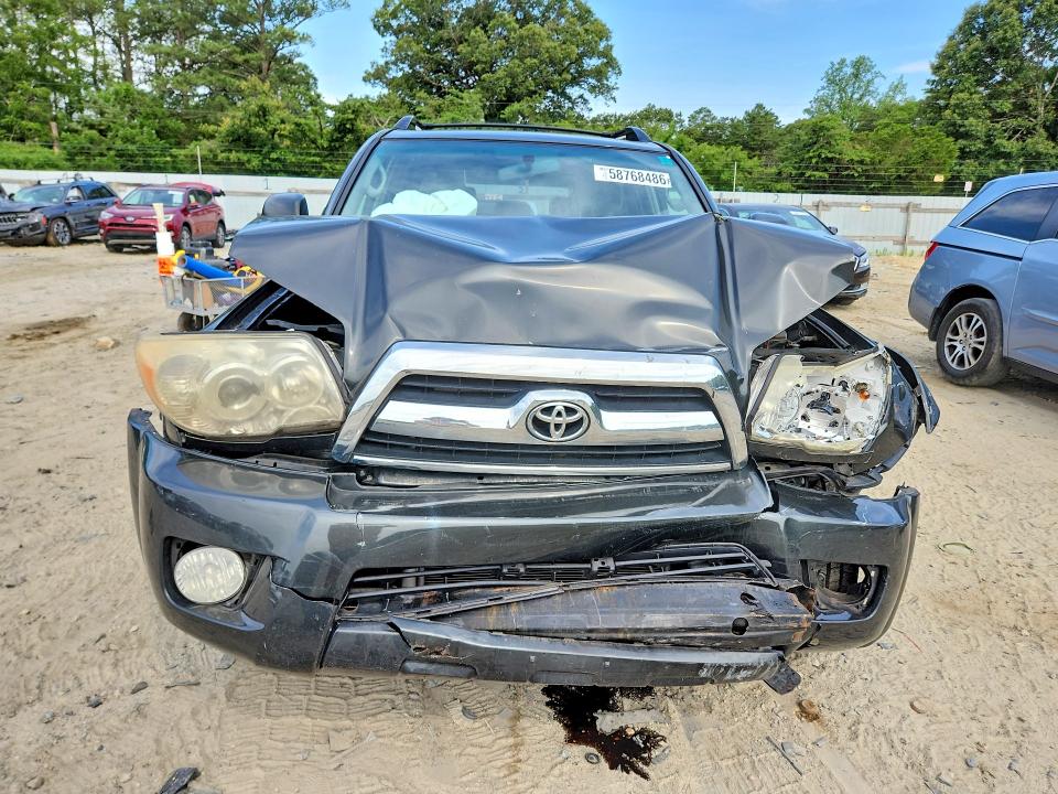 2008 Toyota 4runner VIN JTEBU14R78K016798 COPART salvage auction — FRONT END, Md - Cert Of Salvage > 75% Damage, sold $2,050 on 2026-07-28 (photo 5)