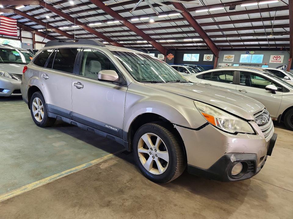 2014 Subaru Outback VIN 4S4BRBCC1E3222371 COPART salvage auction — FRONT END, CT, sold $1,900 on 2026-09-18 (photo 4)