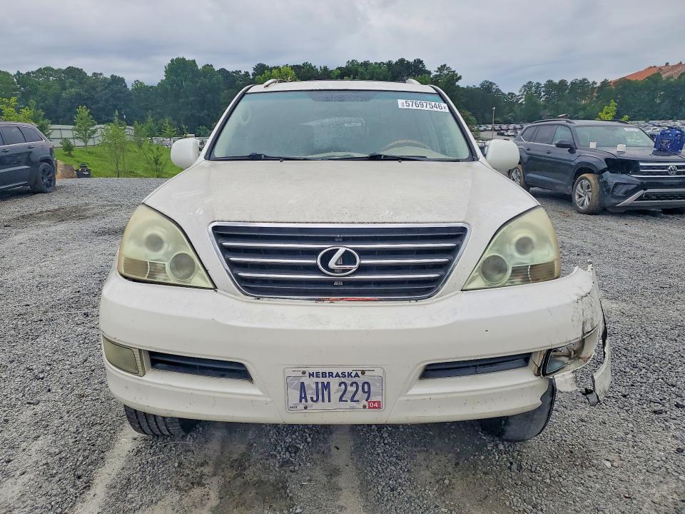 2007 Lexus Gx VIN JTJBT20XX70131324 COPART salvage auction — FRONT END, CT, sold $175 on 2026-07-13 (photo 5)