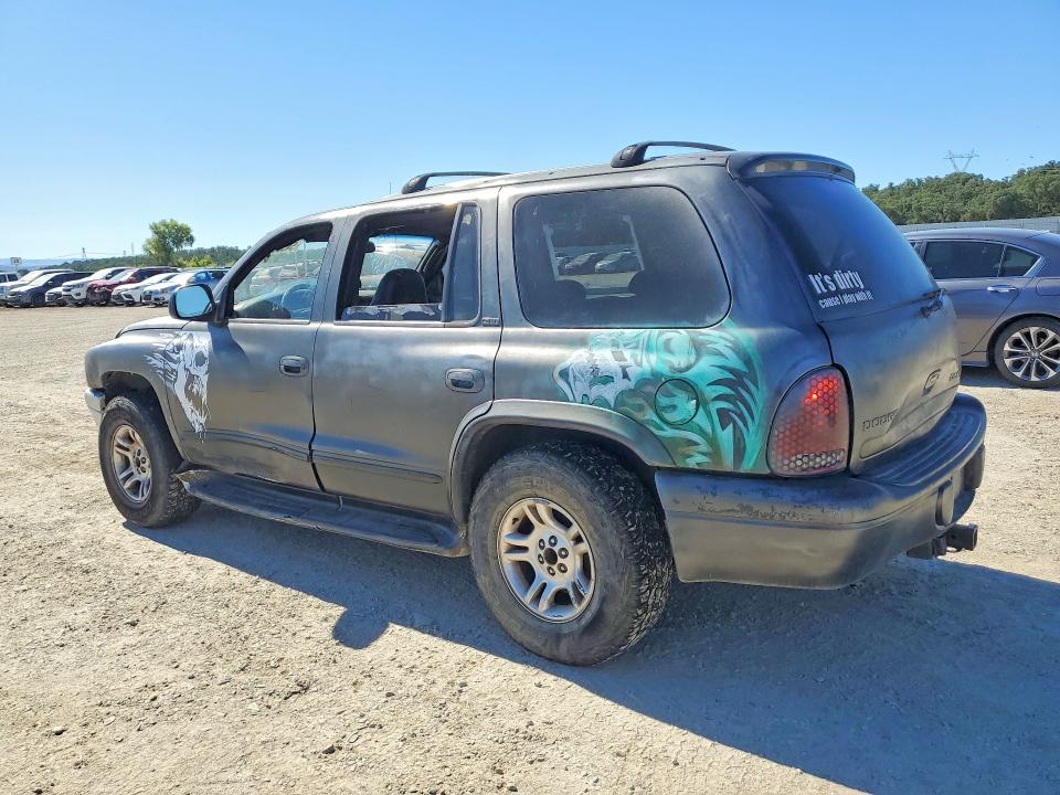 2002 Dodge Durango VIN 1B4HS58Z22F165283 COPART salvage auction — SIDE, SC, sold $50 on 2026-07-10 (photo 2)