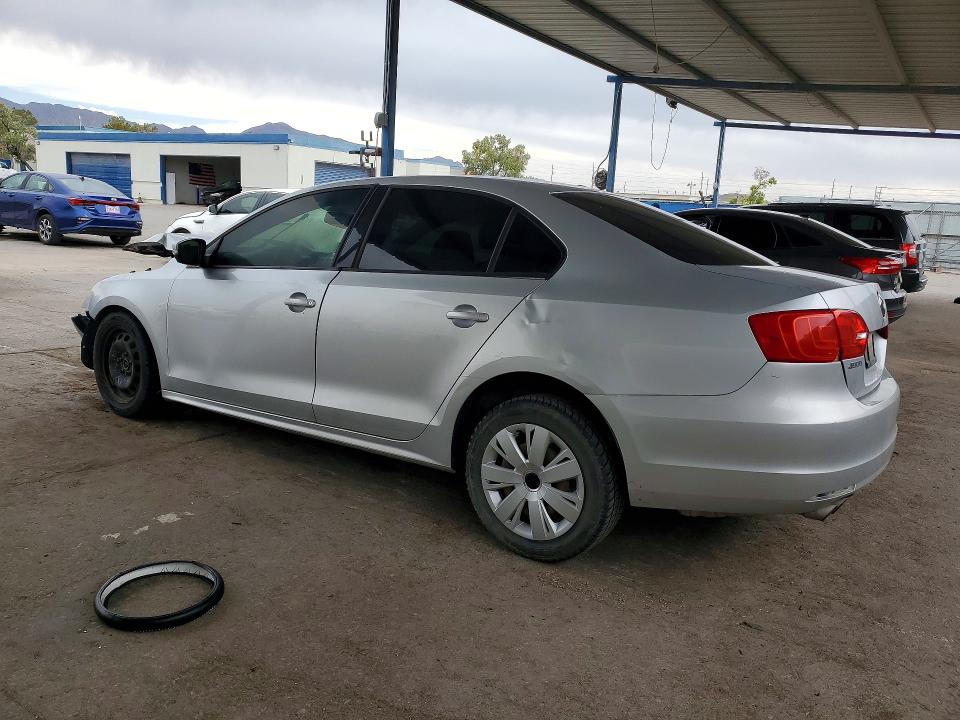 2011 Volkswagen Jetta VIN 3VWDX7AJ5BM368913 COPART salvage auction — FRONT END, Tx - Salvage Vehicle Title, sold $125 on 2026-07-31 (photo 2)
