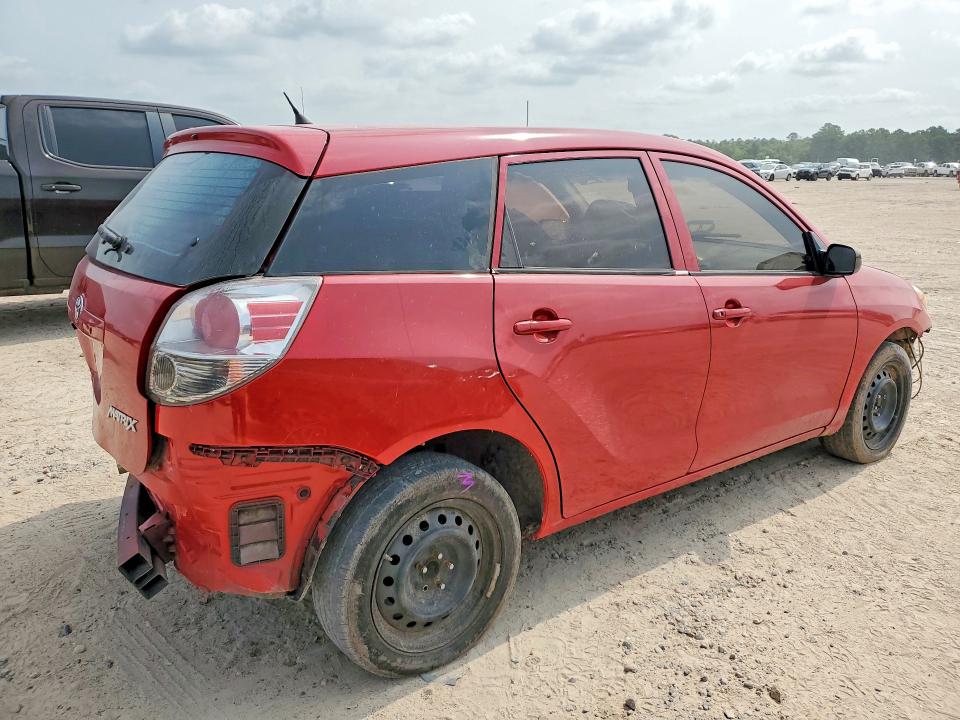 2007 Toyt Matrix VIN 2T1KR32E97C649451 COPART salvage auction — REAR END, TX - SALVAGE VEHICLE TITLE, sold $750 on 2026-07-28 (photo 3)