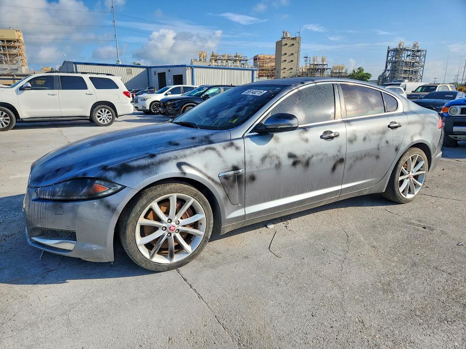 2015 Jaguar Xf VIN SAJWA0F78F8U63155 COPART salvage auction — VANDALISM, ST, sold $750 on 2026-07-15 (photo 1)