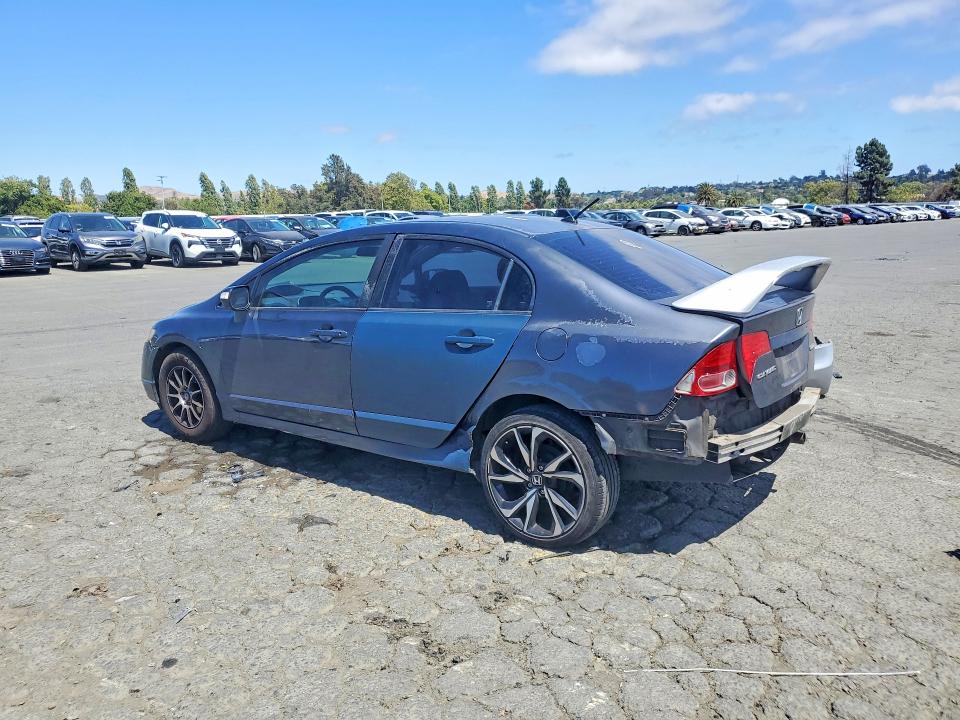 2006 Hond Civic VIN JHMFA36226S003592 COPART salvage auction — REAR END, CA - SALVAGE CERTIFICATE, sold $250 on 2026-07-06 (photo 2)