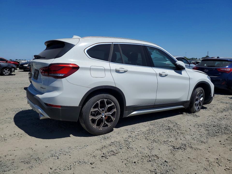 2022 BMW X1 VIN WBXJG7C08N5U49380 COPART salvage auction — FRONT END, DV, sold $7,900 on 2026-07-28 (photo 3)