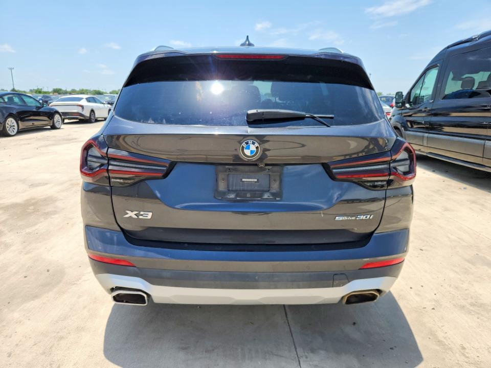 2022 BMW X3 VIN 5UX43DP03N9M51348 COPART salvage auction — FRONT END, TX - CERTIFICATE OF TITLE, sold $3,500 on 2026-07-30 (photo 6)