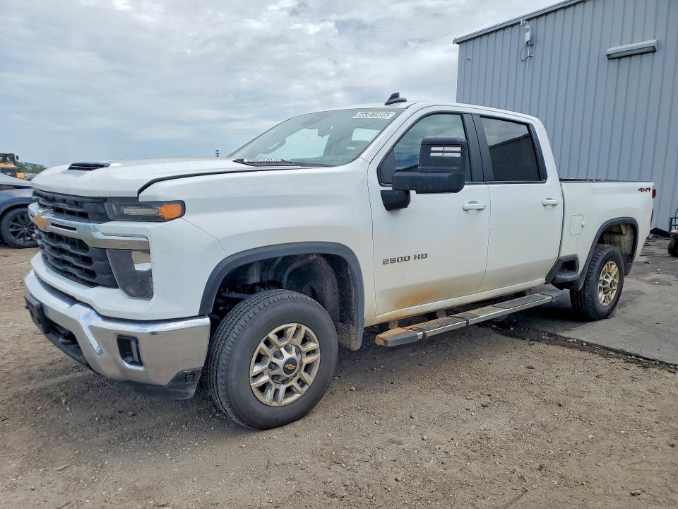 2025 Chevrolet Silverado 2500 VIN 2GC1KNEY4S1225166 COPART salvage auction — FRONT END, OR - CERTIFICATE OF TITLE (P), sold $33,000 on 2026-07-22 (photo 1)
