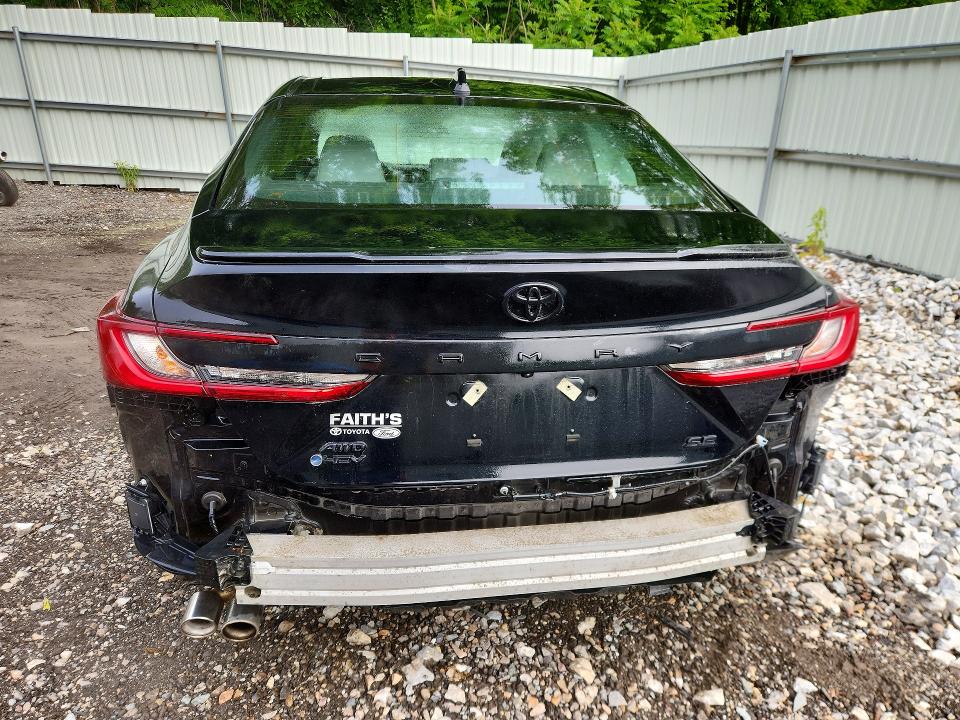 2025 Toyota Camry VIN 4T1DBADKXSU532022 COPART salvage auction — FRONT END, Vt - Certificate Of Title, sold $17,100 on 2026-07-02 (photo 6)