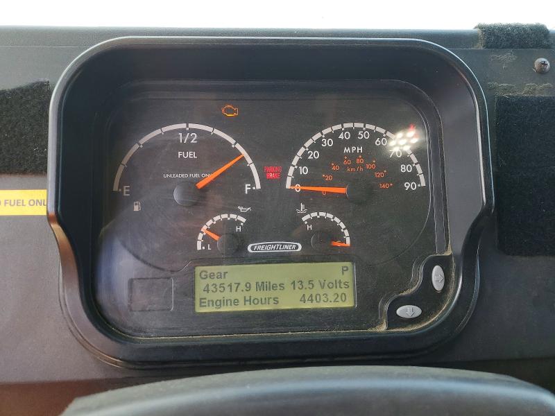 2021 Freightliner All other VIN 4UZAC2EAXMCML0787 COPART salvage auction — MINOR DENT/SCRATCHES, DV, sold $22,750 on 2026-07-14 (photo 9)