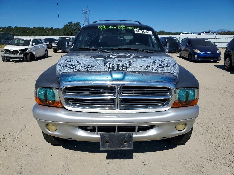 2002 Dodge Durango VIN 1B4HS58Z22F165283 COPART salvage auction — SIDE, SC, sold $50 on 2026-07-10 (photo 5)