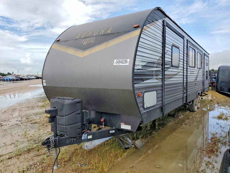 2021 Aide Trailers VIN 5ZT2ARZB3MX020947 COPART salvage auction — MINOR DENT/SCRATCHES, TX - SALVAGE TITLE-FLOOD DAMAGE, sold $3,200 on 2026-07-21 (photo 2)