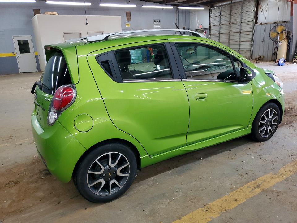 2015 Chevrolet Spark VIN KL8CF6S99FC715255 COPART salvage auction — DAMAGE HISTORY, Nc - Dealer Only Salvage Title, sold $775 on 2026-07-08 (photo 3)