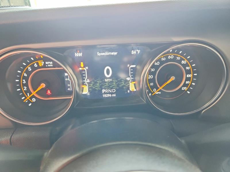 2022 Jeep Wrangler / VIN 1C4HJXDG3NW240812 COPART salvage auction — MINOR DENT/SCRATCHES, Il - Certificate Of Title, sold $23,500 on 2026-07-02 (photo 9)