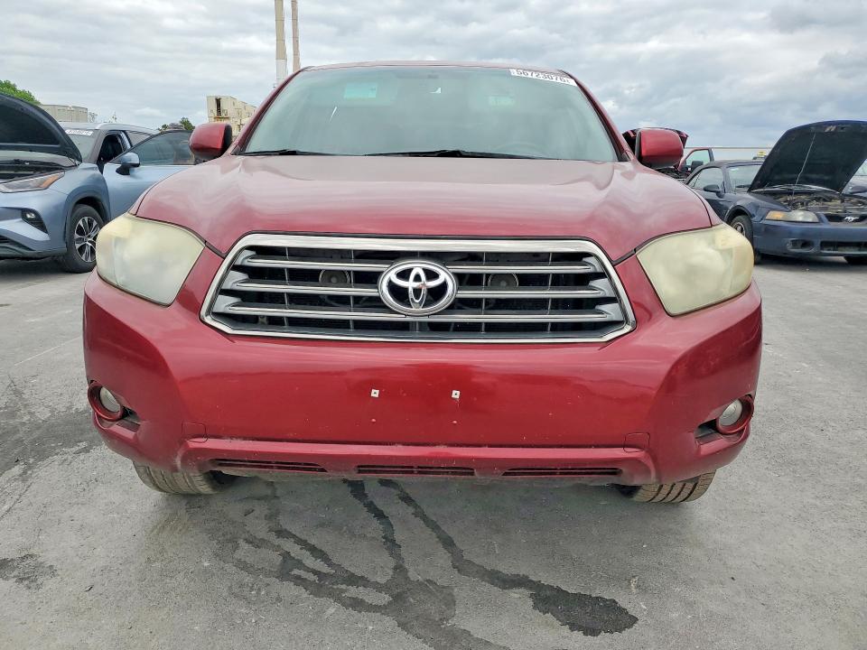 2008 Toyota Highlander VIN JTEDS43A382028832 COPART salvage auction — REAR END, OK - CERT OF TITLE-SALVAGE, sold $1,000 on 2026-07-31 (photo 5)