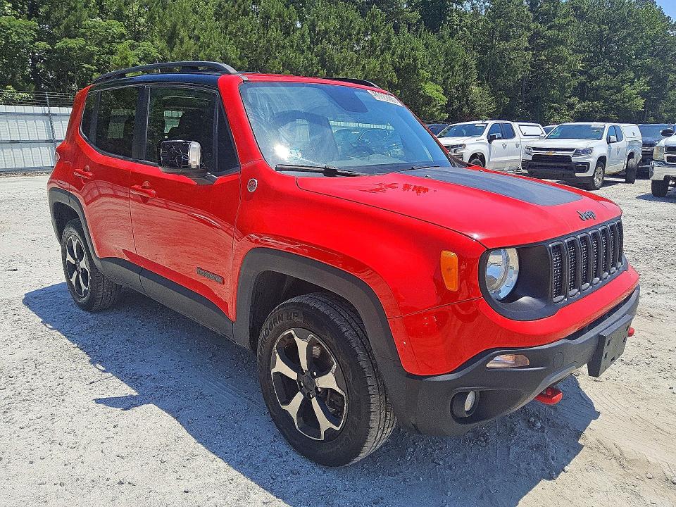 2020 Jeep Renegade VIN ZACNJBC11LPL73076 COPART salvage auction — MINOR DENT/SCRATCHES, Ma - Certificate Of Title, sold $7,500 on 2026-07-23 (photo 4)
