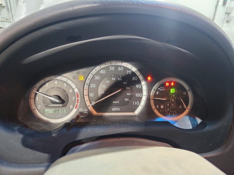 2008 Toyota Sienna VIN 5TDZK23C38S176052 COPART salvage auction — FRONT END, Nm - Cert Of Title-Salvage, sold $625 on 2026-07-30 (photo 9)