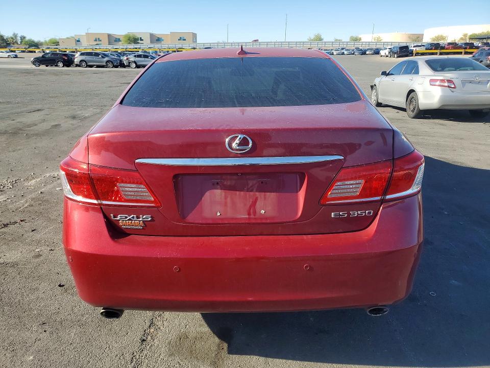 2010 Lexus ES350 VIN JTHBK1EG7A2376956 COPART salvage auction — FRONT END, Nv - Certificate Of Title, sold $1,300 on 2026-07-06 (photo 6)