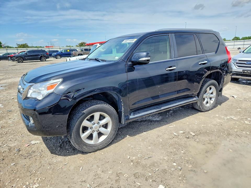 2011 Lexus Gx VIN JTJBM7FX7B5034112 COPART salvage auction — FRONT END, Il - Salvage Certificate, sold $6,900 on 2026-07-13 (photo 1)