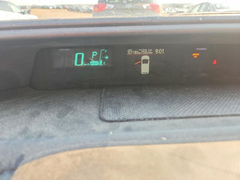 2012 Toyota Prius VIN JTDKDTB38C1030478 COPART salvage auction — MECHANICAL, Ab - Bos - Active, sold $1,200 on 2026-07-09 (photo 9)