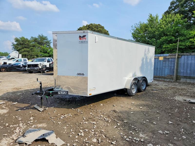 2025 Quality cargo Unknown VIN 50ZBE1165SN064862 COPART salvage auction — MINOR DENT/SCRATCHES, TN - CERTIFICATE OF TITLE (P), sold $1,750 on 2026-07-28 (photo 2)
