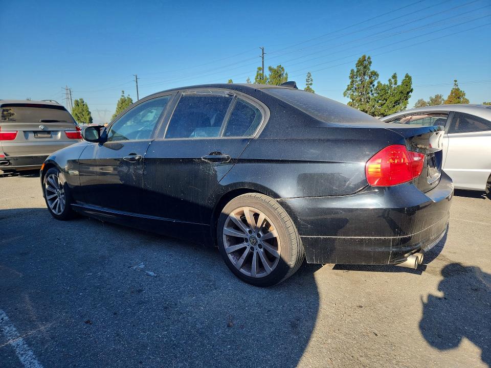 2011 BMW 3 series VIN WBAPH5G59BNN59443 COPART salvage auction — MECHANICAL, DQ, sold $375 on 2026-08-04 (photo 2)
