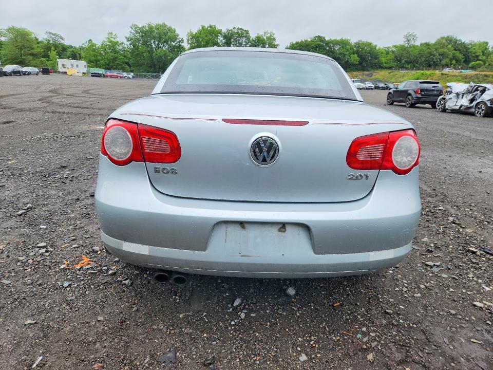 2008 Volkswagen Eos VIN WVWBA71F48V014550 COPART salvage auction — FRONT END, Ny - Certificate Of Title, sold $350 on 2026-08-03 (photo 6)