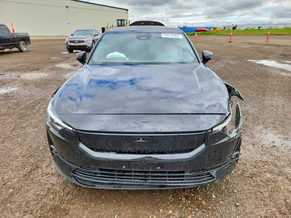 2024 Polestar 2 VIN YSMFD3KA9RL224535 COPART salvage auction — FRONT END, Ab - Bos - Nonrepairable, sold $10,000 on 2026-08-04 (photo 5)