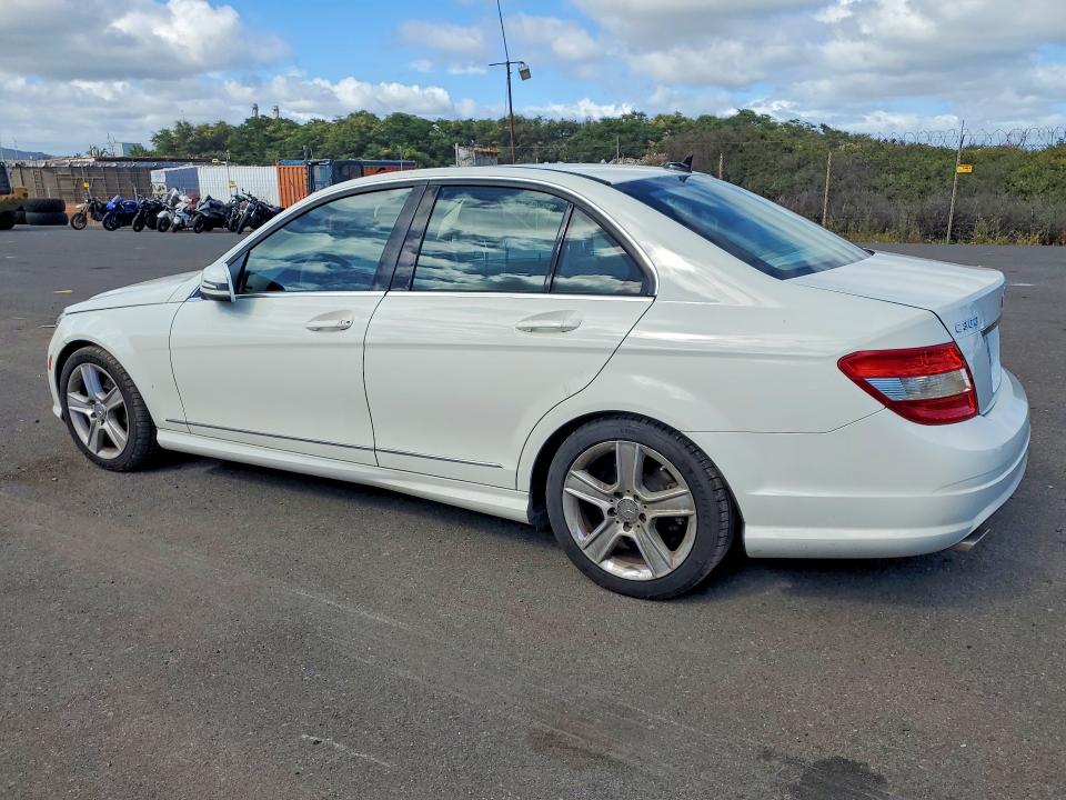 2011 Mercedes-benz C class VIN WDDGF5EB1BA510848 COPART salvage auction — FRONT END, Hi - Certificate Of Title, sold $225 on 2026-08-03 (photo 2)