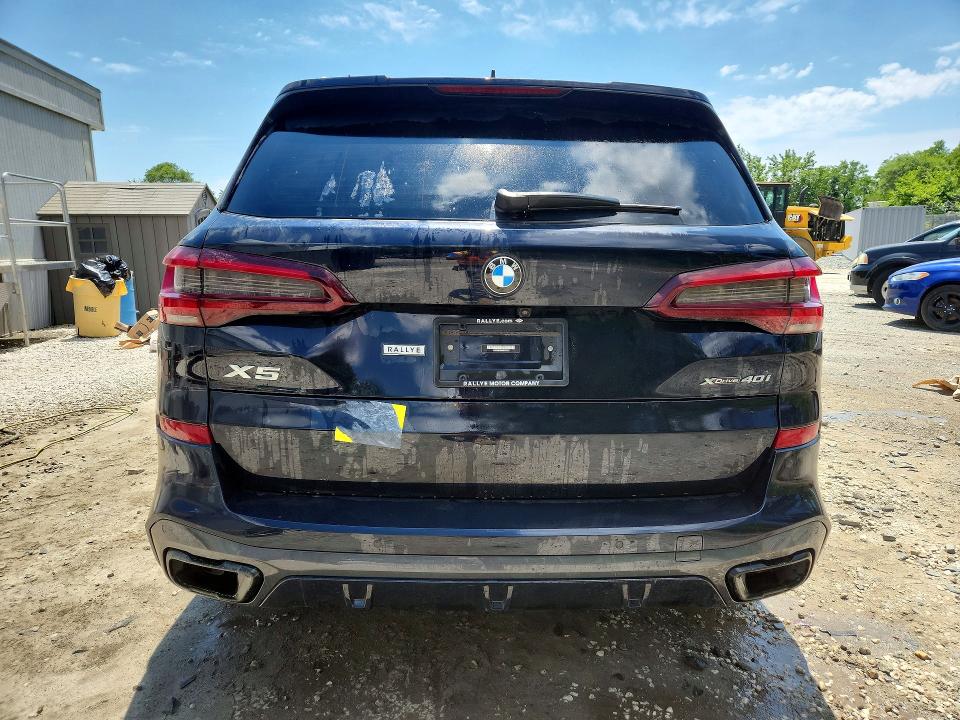 2022 BMW X5 VIN 5UXCR6C08N9M37473 COPART salvage auction — WATER/FLOOD, Ny - Mv-907A Salvage Certificate, sold $15,600 on 2026-07-21 (photo 6)