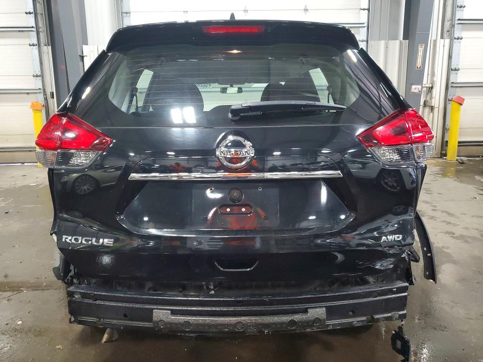 2017 Nissan Rogue VIN KNMAT2MV0HP598722 COPART salvage auction — REAR END, Mn - Cert Of Title-Salvage, sold $1,600 on 2026-08-02 (photo 6)