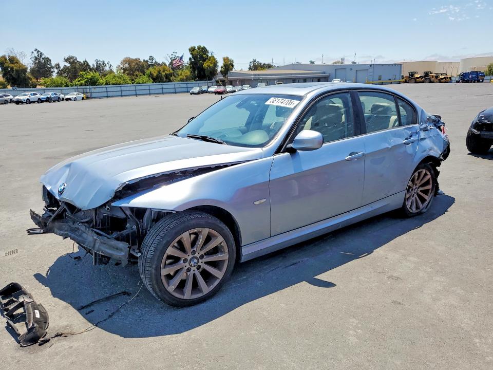 2011 BMW 3 series VIN WBAPK5G58BNN26547 COPART salvage auction — REAR END, SC, sold $175 on 2026-07-27 (photo 1)