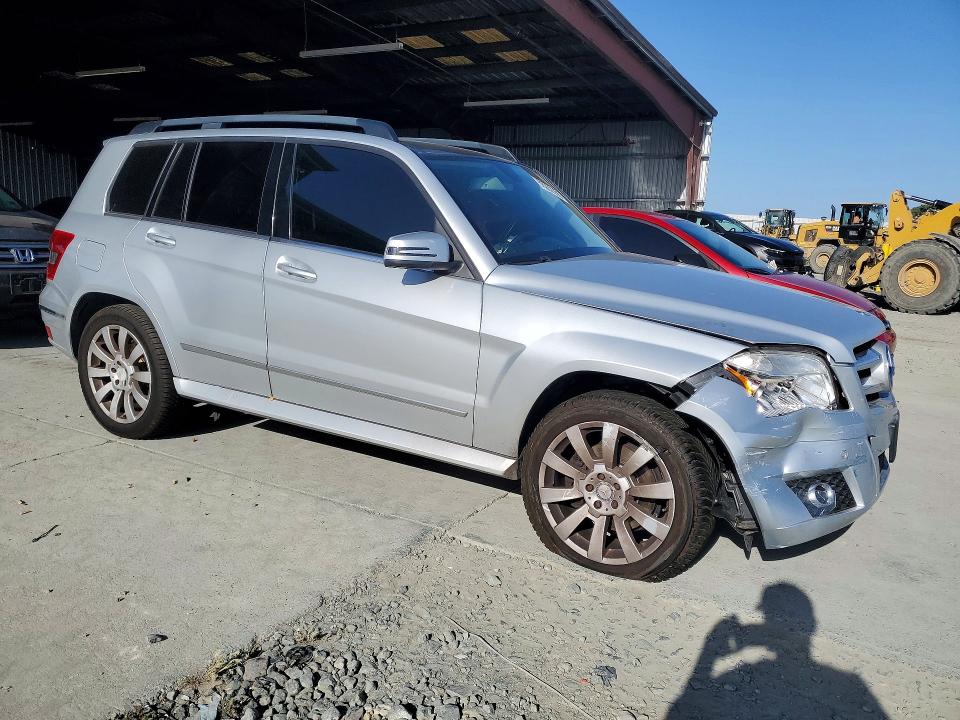 2010 Mercedes-benz Glk-class VIN WDCGG8HB5AF326948 COPART salvage auction — FRONT END, Ca - Salvage Certificate, sold $1,250 on 2026-07-20 (photo 4)