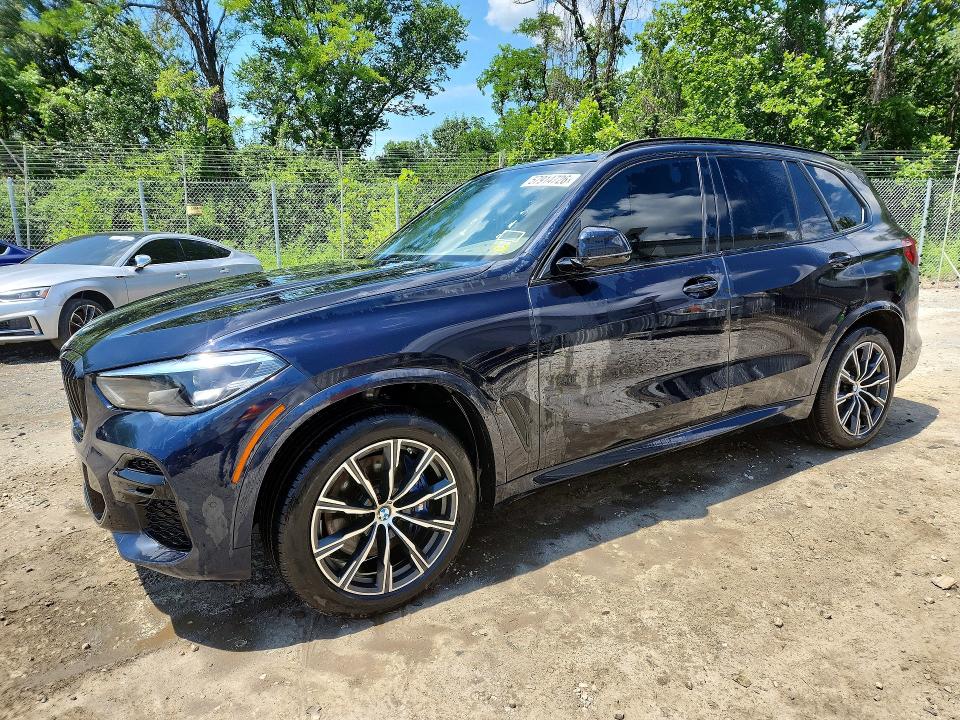 2022 BMW X5 VIN 5UXCR6C08N9M37473 COPART salvage auction — WATER/FLOOD, Ny - Mv-907A Salvage Certificate, sold $15,600 on 2026-07-21 (photo 1)