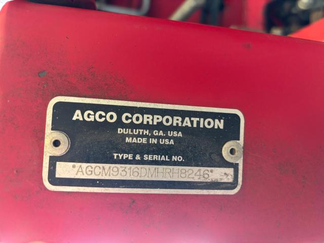 2021 Agco 9316d VIN AGCM9316DMHRH8246 COPART salvage auction — FRONT END, KS - BILL OF SALE, sold $275 on 2026-07-31 (photo 2)