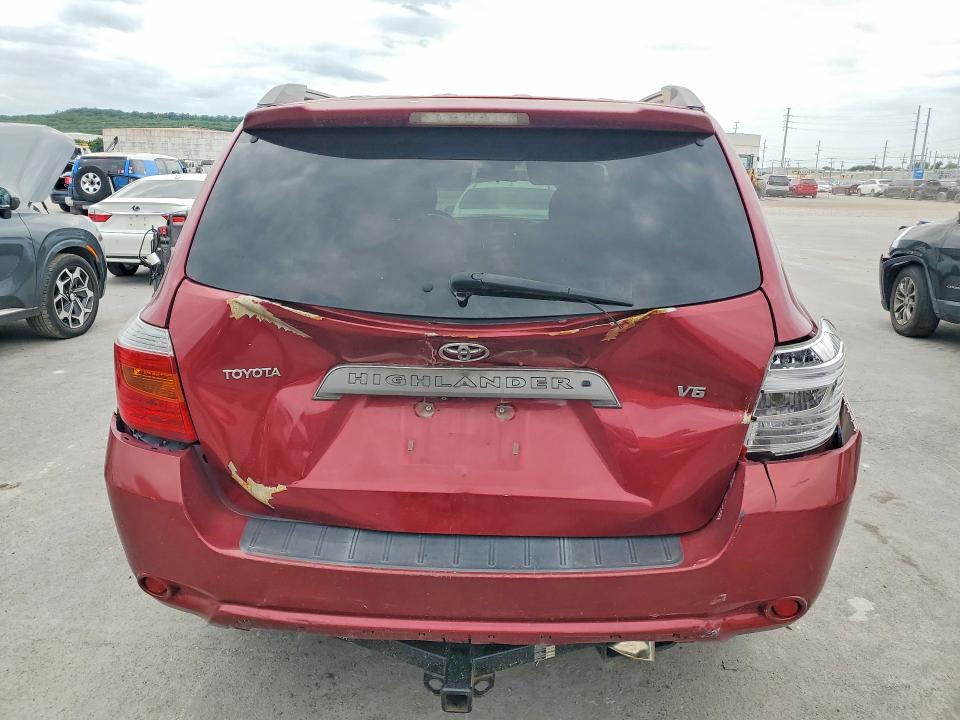 2008 Toyota Highlander VIN JTEDS43A382028832 COPART salvage auction — REAR END, OK - CERT OF TITLE-SALVAGE, sold $1,000 on 2026-07-31 (photo 6)