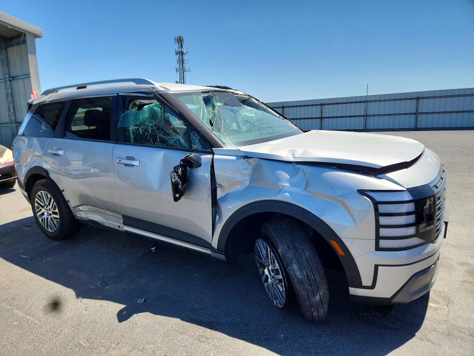 2026 Hyundai Palisade VIN KM8RLES23TU116473 COPART salvage auction — ROLLOVER, CD, sold $17,800 on 2026-07-29 (photo 4)