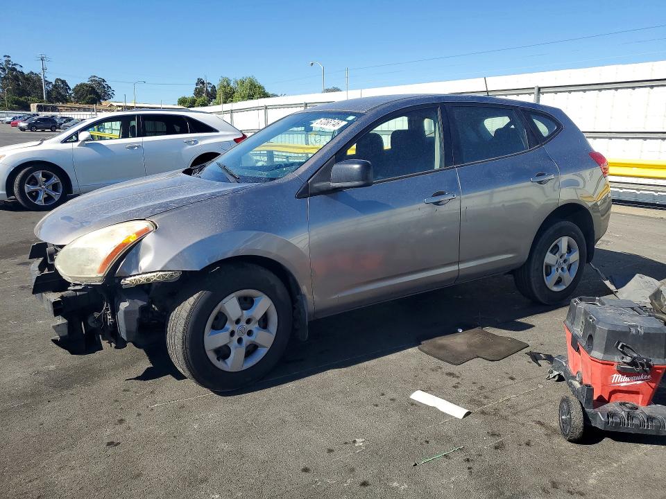2009 Nissan Rogue VIN JN8AS58TX9W325182 COPART salvage auction — FRONT END, CA - SALVAGE CERTIFICATE, sold $275 on 2026-07-27 (photo 1)