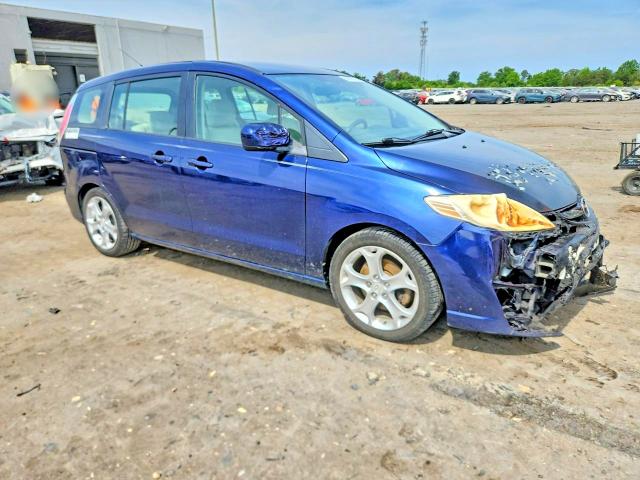 2010 Mazda 5 VIN JM1CR2W3XA0373032 COPART salvage auction — FRONT END, Va - Cert Of Title - Salvage, sold $300 on 2026-07-22 (photo 4)