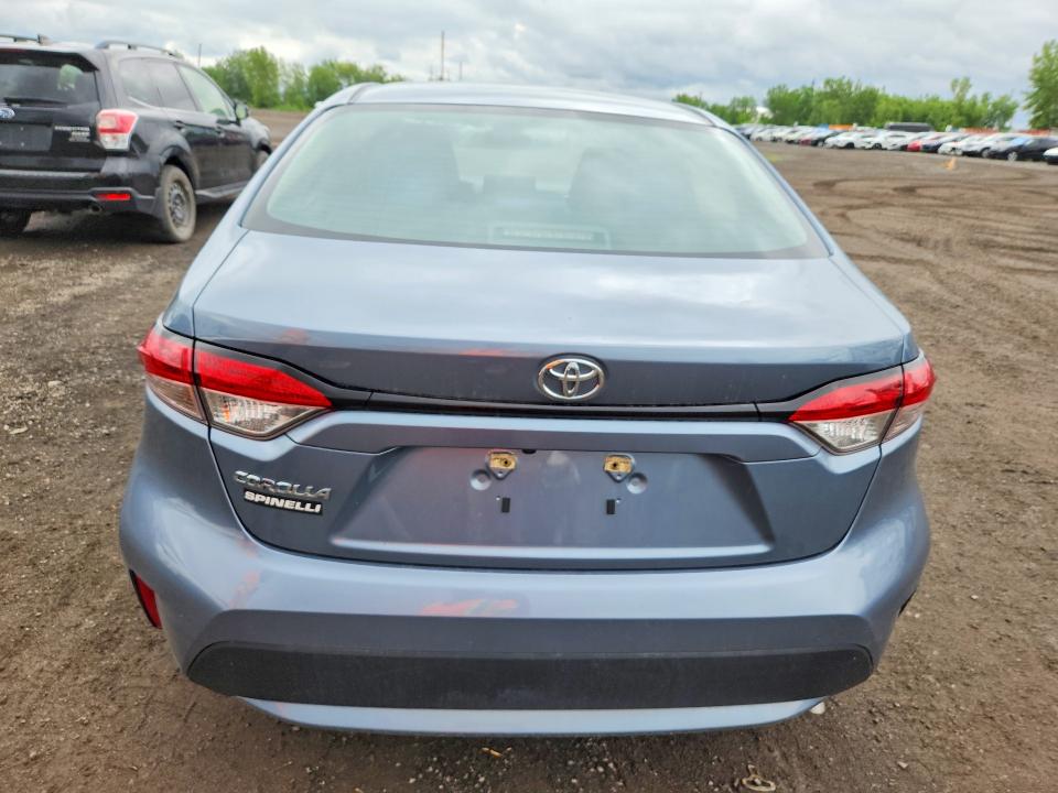 2020 Toyota Corolla VIN 5YFBPRBEXLP031946 COPART salvage auction — WATER/FLOOD, IP, sold $1,450 on 2026-07-28 (photo 6)