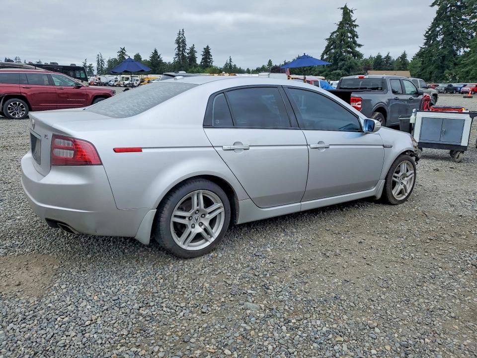 2007 Acura Tl VIN 19UUA66227A030794 COPART salvage auction — FRONT END, Wa - Bill Of Sale, sold $350 on 2026-07-02 (photo 3)