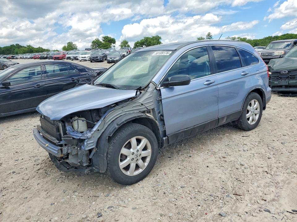 2007 Honda Crv VIN JHLRE48797C001998 COPART salvage auction — FRONT END, Ma - Cert Of Title-Reconstrctd Coll, sold $1,750 on 2026-07-08 (photo 1)
