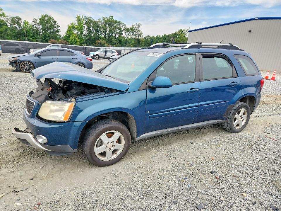 2007 Pont Torrent VIN 2CKDL63F976068075 COPART salvage auction — FRONT END, SC - CERT OF TITLE-SALVAGE, sold $175 on 2026-07-27 (photo 1)