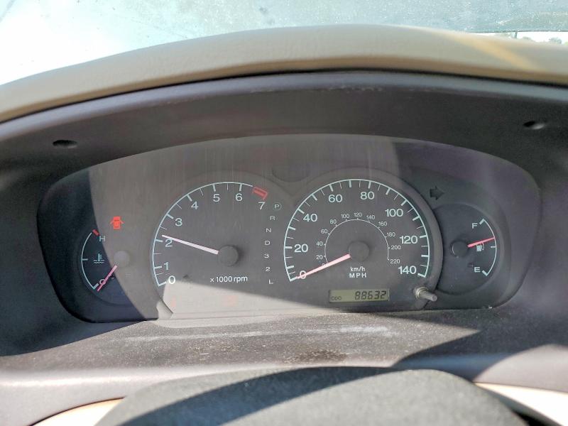 2003 Hyundai Elantra VIN KMHDN45DX3U567458 COPART salvage auction — NORMAL WEAR, CA - DIS/DLR/EXP ONLY CLEAN TITLE, sold $350 on 2026-07-17 (photo 9)