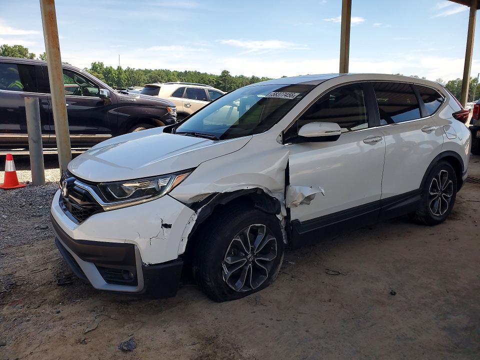 2021 Honda Crv VIN 5J6RW1H82MA000131 — COPART salvage auction photo