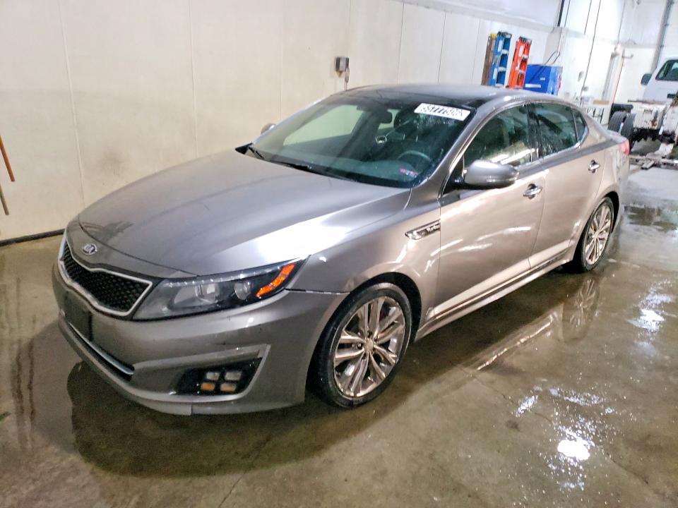 2014 Kia Optima VIN 5XXGR4A68EG287849 COPART salvage auction — MINOR DENT/SCRATCHES, Ak - Certificate Of Vehicle Title, sold $25 on 2026-07-07 (photo 1)