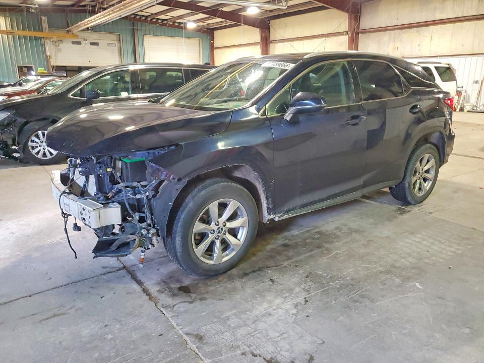 2019 Lexus Rx300 VIN 2T2BZMCA6KC176971 COPART salvage auction — FRONT END, - SALVAGE W/SALVAGE HISTORY, sold $11,600 on 2026-07-22 (photo 1)